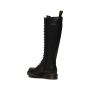 Dr. Martens 1B60 Virginia Leather Knee High Boots in Black Virginia Leather