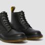 Dr. Martens 101 Smooth Leather Ankle Boots in Black Smooth Leather