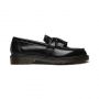 Dr. Martens Adrian Smooth Leather Tassle Loafers in Black Smooth Leather