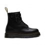 Dr. Martens 1460 Smooth Leather Buckle Boots in Black Smooth