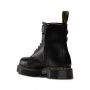 Dr. Martens 1460 Smooth Leather Buckle Boots in Black Smooth