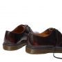 Dr. Martens Archie II Arcadia Leather Lace Up Shoes in Cherry Red Arcadia