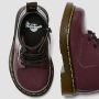 Dr. Martens Infant 1460 Patent Leather Lace Up Boots in Plum Patent Lamper