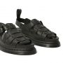 Dr. Martens 8092 Mono Leather Fisherman Sandals in Black