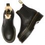 Dr. Martens 2976 Faux Fur Lined Platform Chelsea Boots in Black