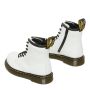 Dr. Martens Toddler 1460 Leather Lace Up Boots in White