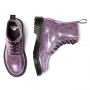 Dr. Martens 1460 Pascal Snake Metallic Suede Boots in Purple