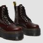 Dr. Martens Jadon Max Women's Leather Boots in Cherry