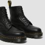 Dr. Martens 1460 Pascal Ziggy Leather Lace Up Boots in Black