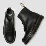 Dr. Martens 1460 Pascal Ziggy Leather Lace Up Boots in Black