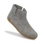 Glerups Boot with leather sole in Grey