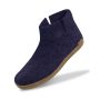 Glerups Boot with leather sole in Purple
