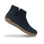 Glerups Boot with leather sole in Denim