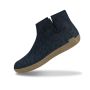 Glerups Boot with leather sole in Denim
