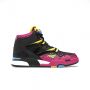Reebok x NERF Pump Omni Zone II Men's Basketball Shoes in Black/Brilliant Pink/Bright Yellow