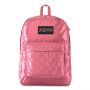 JanSport Super FX Backpack in Slate Rose Diamond Quilting