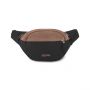 JanSport Fifth Ave Suede Fanny Pack in Black
