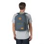 JanSport Super Lite Backpack in Dark Slate Grey/New Olive Green