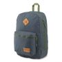 JanSport Super Lite Backpack in Dark Slate Grey/New Olive Green