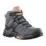 Salomon X Ultra 4 Mid Gore-Tex Women's Hiking Boots in Ebony/Mocha Mousse/Almond Cream