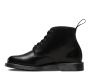 Dr. Martens Emmeline Smooth Leather Lace Up Ankle Boots in Black Polished Smooth