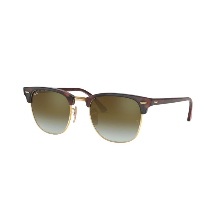 Ray ban clubmaster green hot sale flash