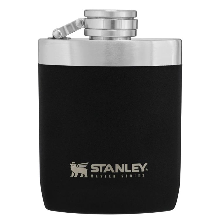 Stanley Stanley Master Unbreakable Hip Flask, 8 Oz in Foundry Black