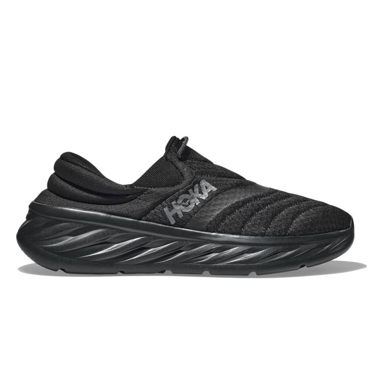 Hoka One One Men s Ora Recovery Shoe 2 in Black Black NEON Canada