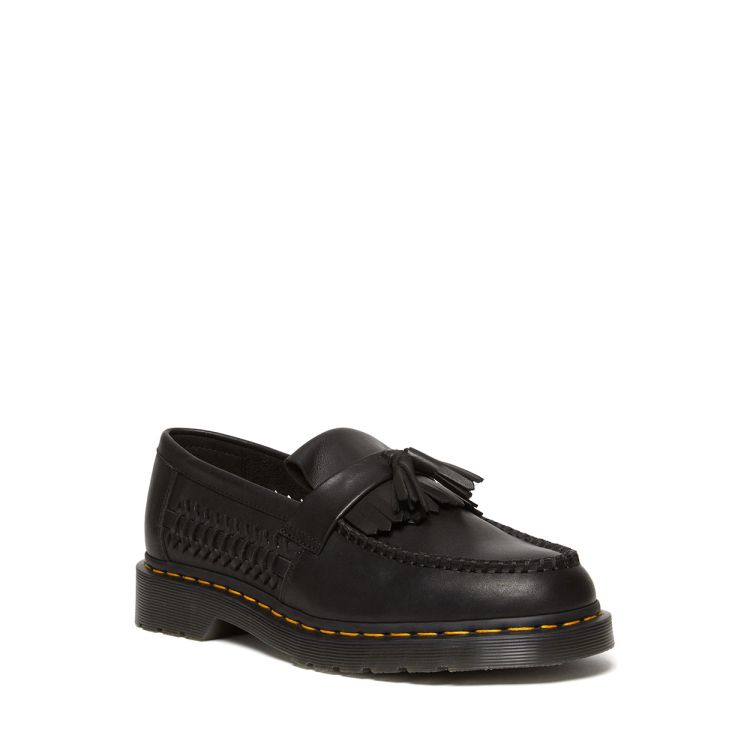 Dr martens black adrian clearance loafers