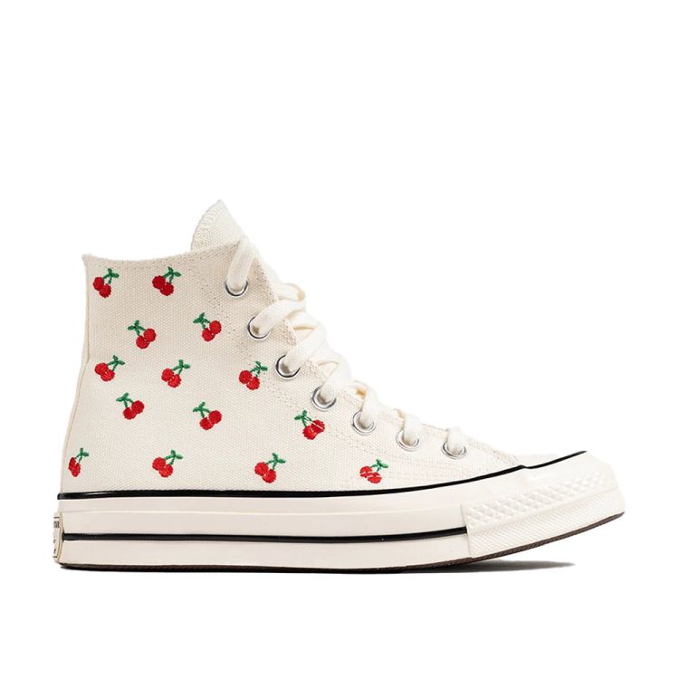 Cherry best sale red converse