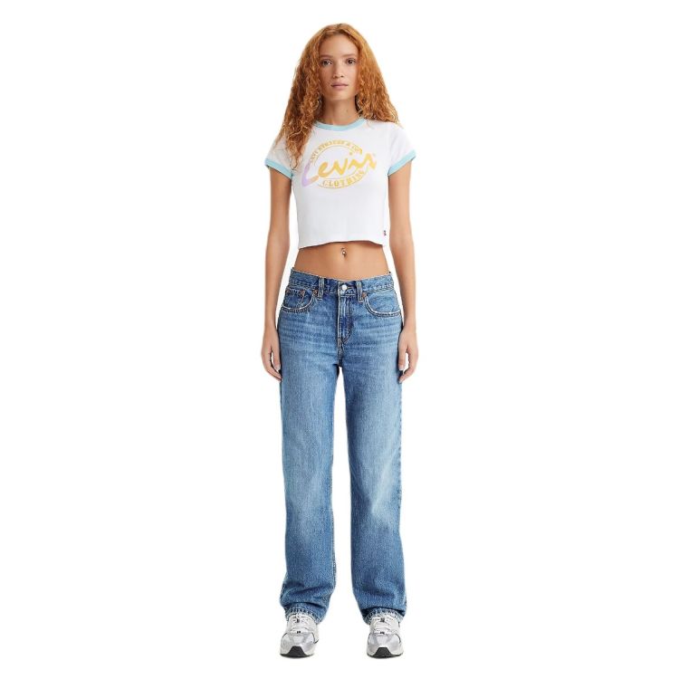LEVI'S Low Pro Womens Jeans - Go Ahead - LIGHT INDIGO