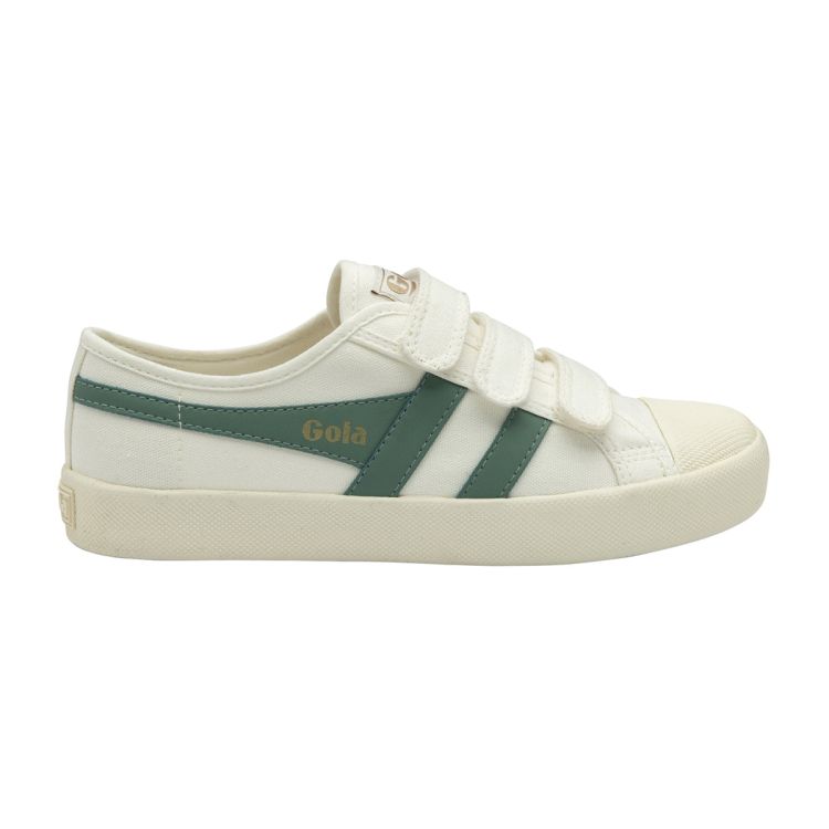 Gola Vegan Classic Women s Coaster Strap in Off White Green Mist