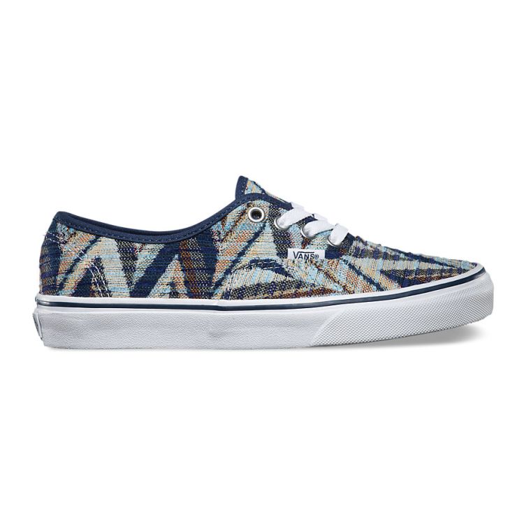 Vans Woven Chevron Authentic in Desert Blues NEON Canada