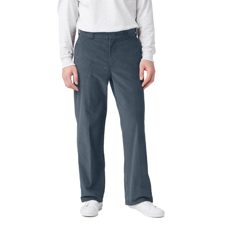Men's 34 in. x 34 in. Gray Cotton/Polyester/Spandex Flex Work Pants with 6  Pockets